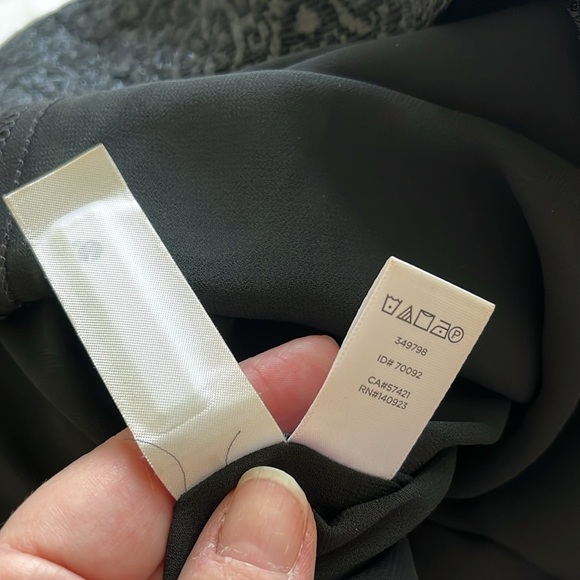 NWOT LOFT black skirt - Picture 6 of 10